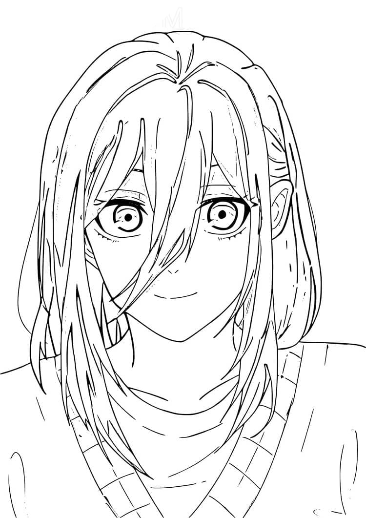 Personaggio Blue Lock da colorare