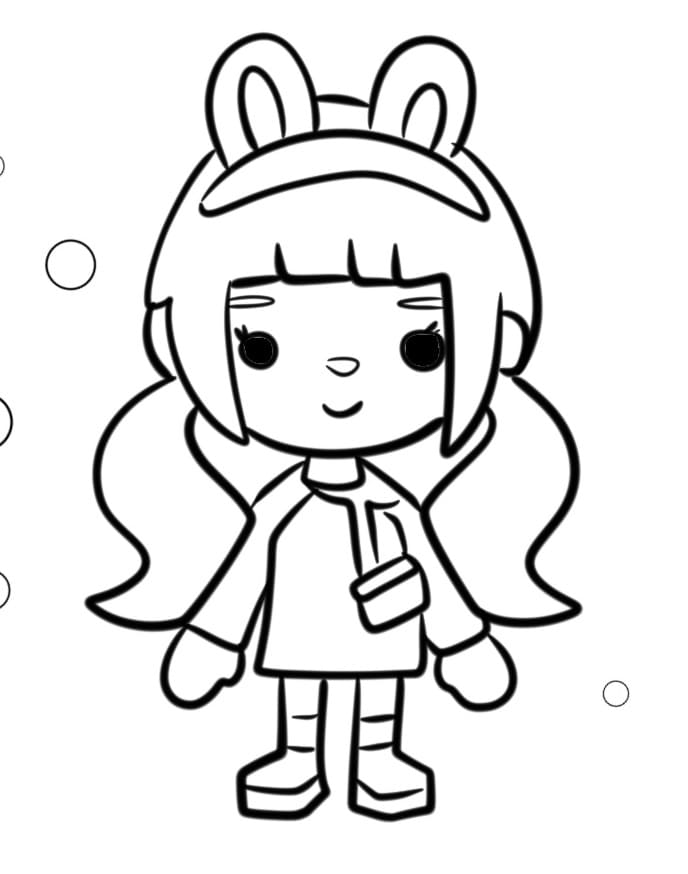 Toca Boca da colorare