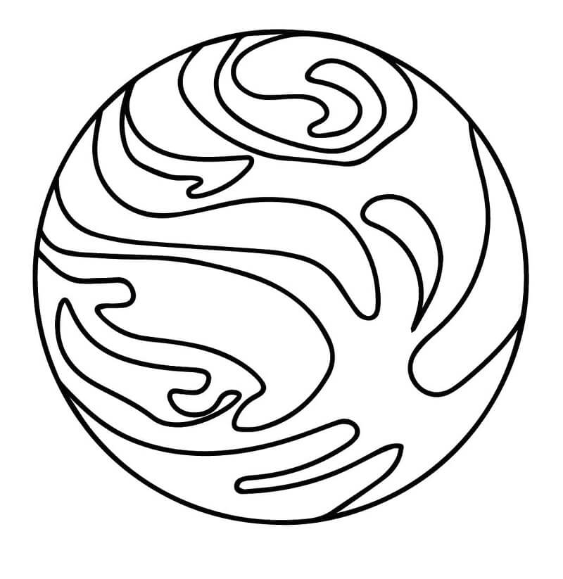 Pianeta Disegno Libero da colorare