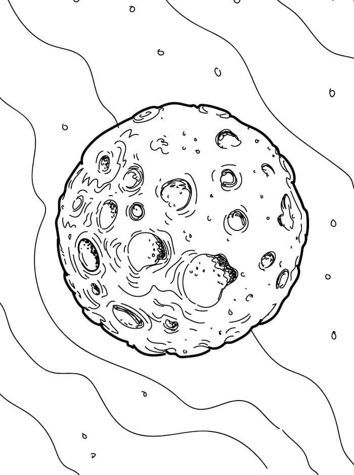 Pianeta Intuitivo da colorare