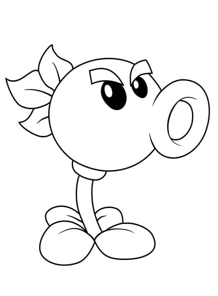 Piante contro zombi (11) da colorare