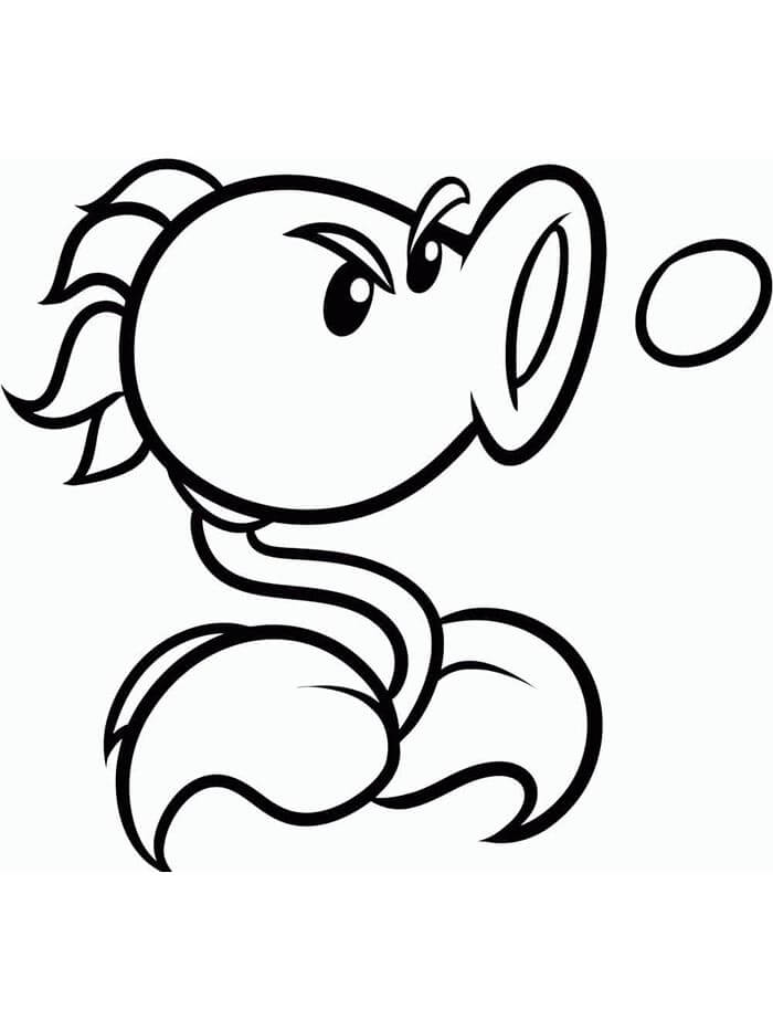 Piante contro zombi (8) da colorare