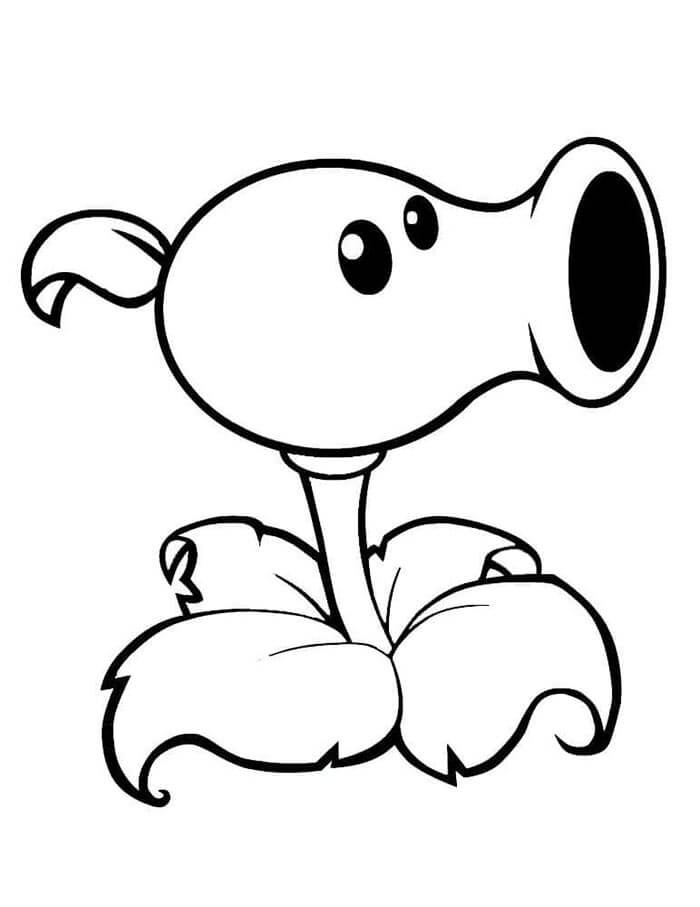 Piante contro zombi (9) da colorare