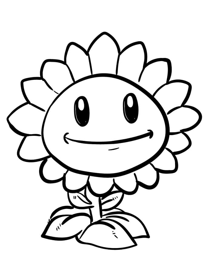 Piante contro zombi Gratuiti da colorare