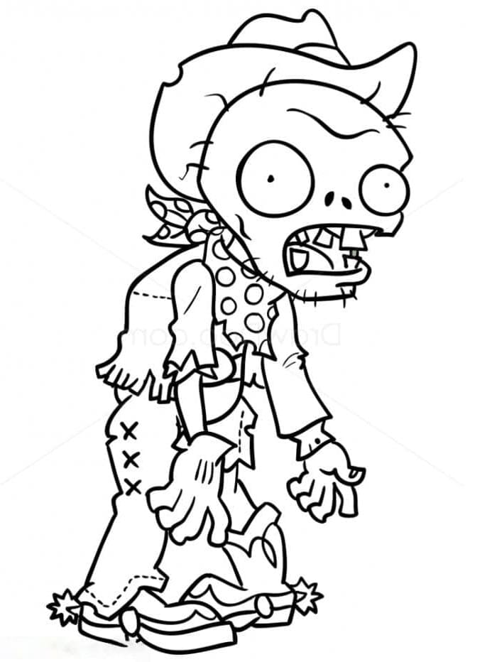 Piante contro zombi Stampabili Gratis da colorare