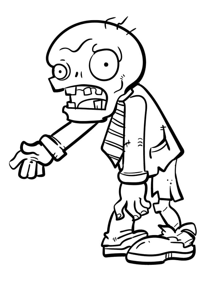 Piante contro zombi Stampabili Gratuiti da colorare