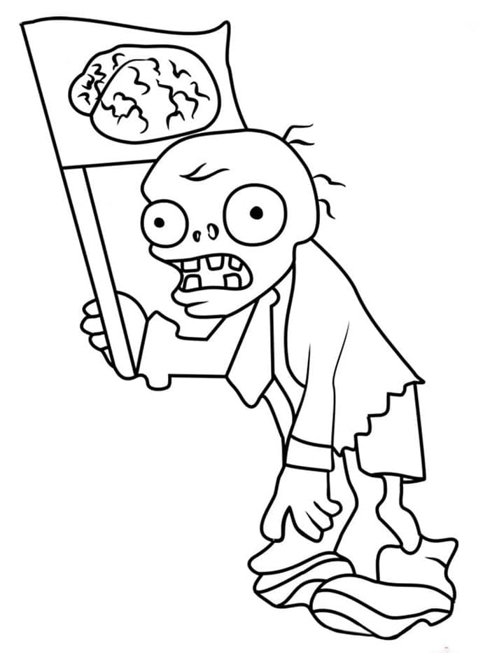 Piante contro zombi Stampabili per Bambini da colorare