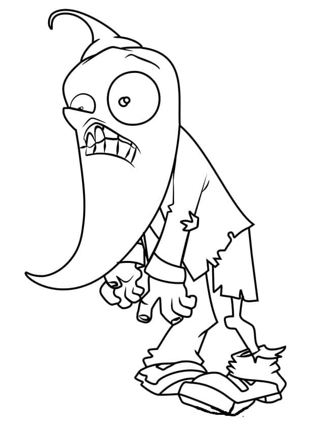 Piante contro zombi Stampabili da colorare