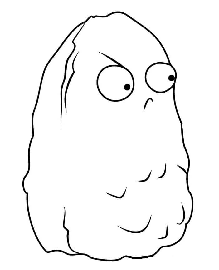 Piante contro zombi per Bambini di 6 Anni da colorare