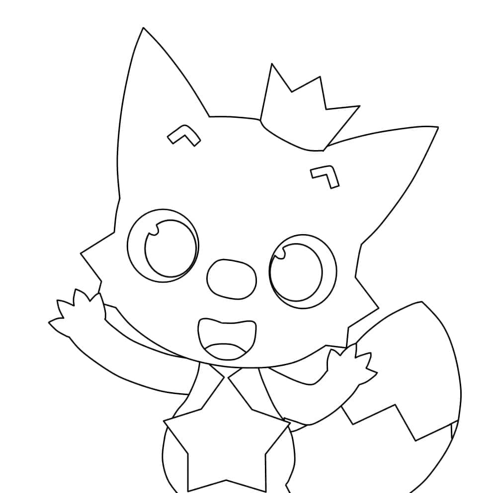 Pinkfong Libero da colorare