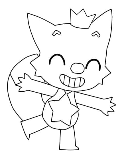 Pinkfong Molto Carino da colorare