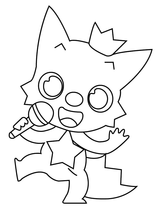 Pinkfong Senza Costo per Bambini da colorare