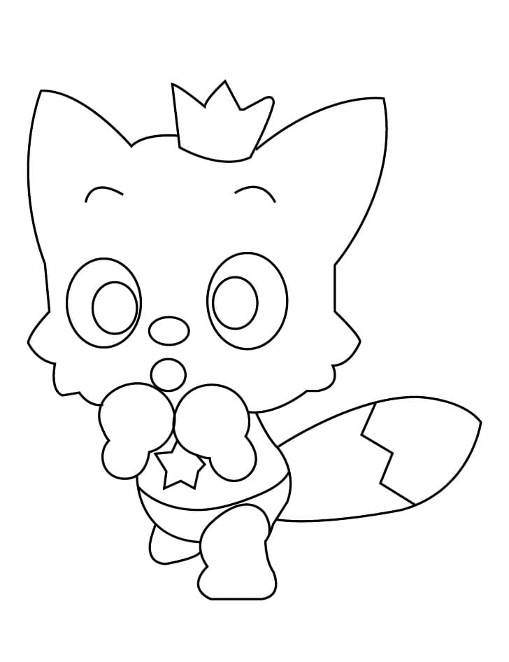 Pinkfong Stampabile per Bambini da colorare