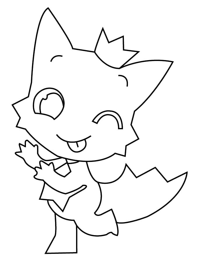 Pinkfong da Colorare da colorare