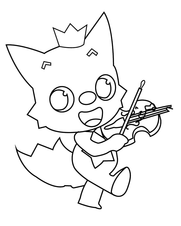 Pinkfong per Bambini da colorare