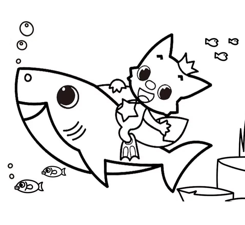 Pinkfong per Pubblicare da colorare