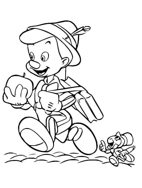 Pinocchio Gratuita da Stampare da colorare
