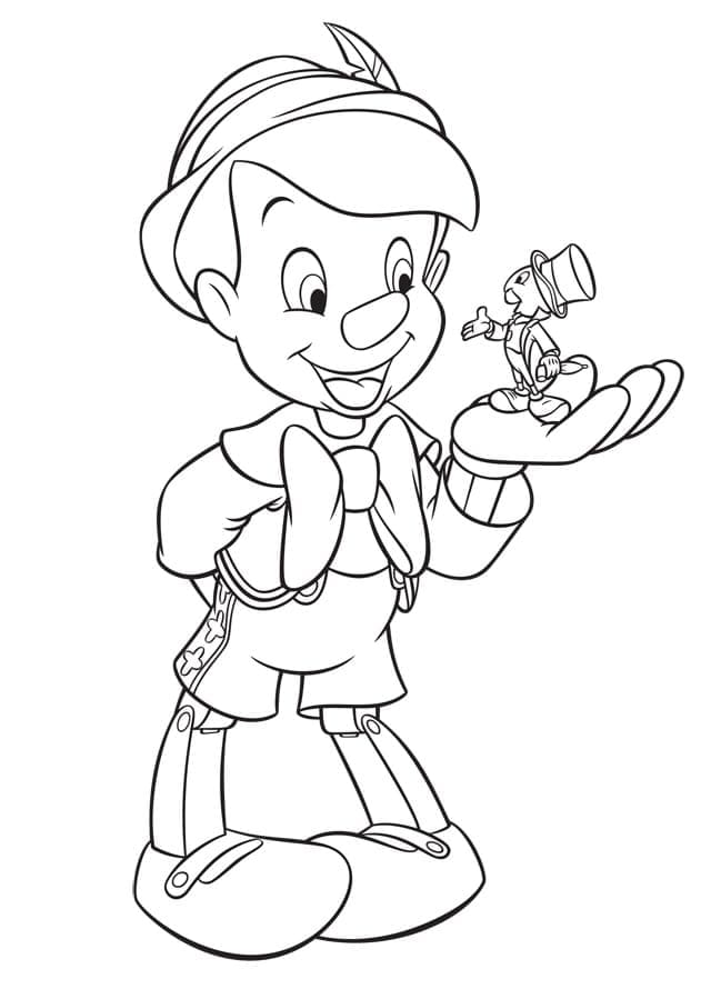 Pinocchio Stampabile da colorare