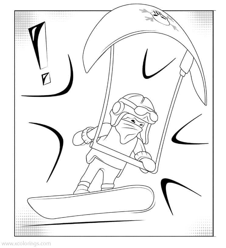 Playmobil gratuiti stampabili da colorare