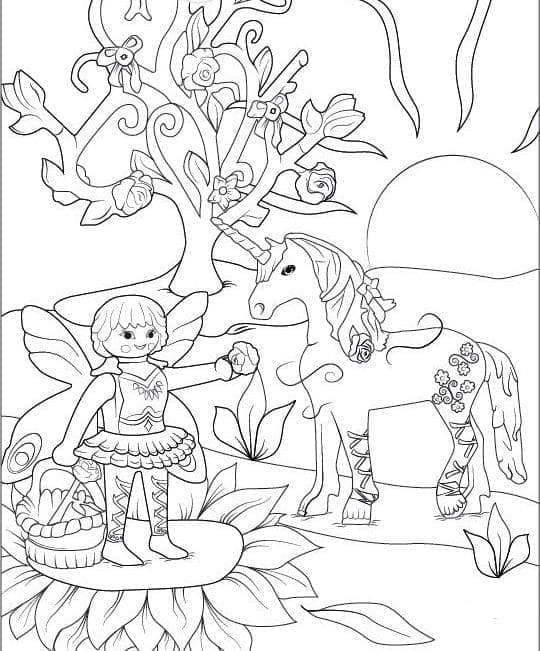 Playmobil stampabili da colorare