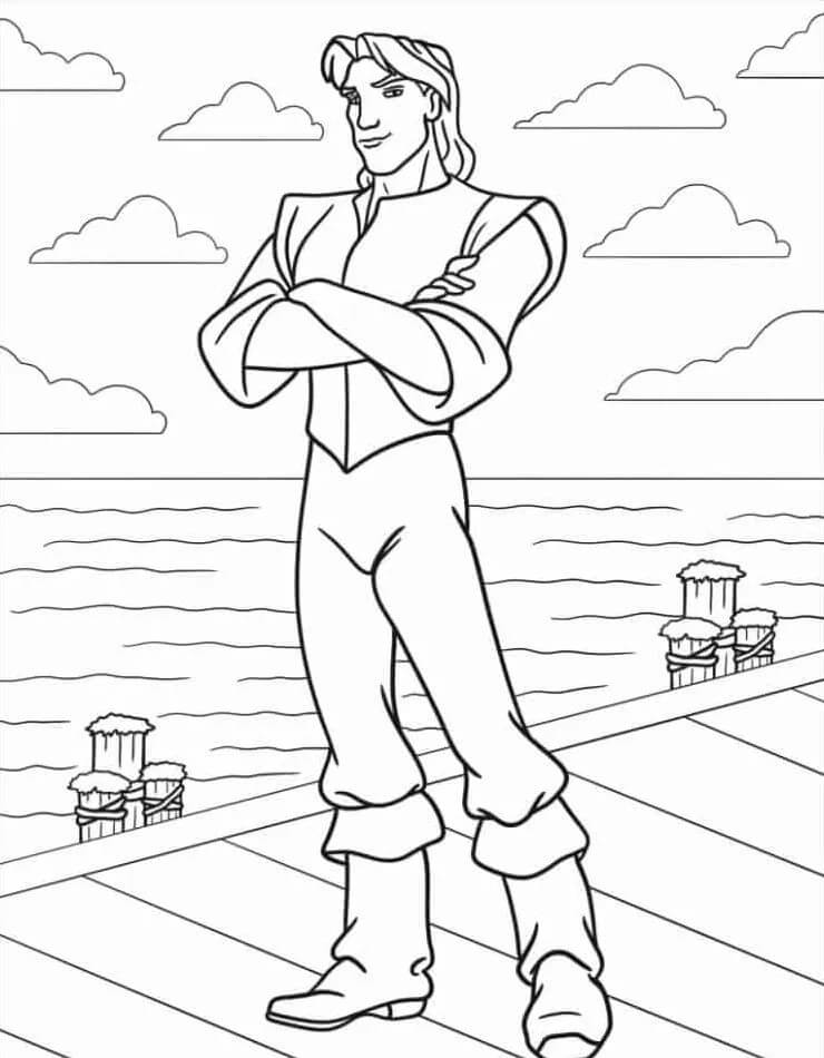 Pocahontas (2) da colorare