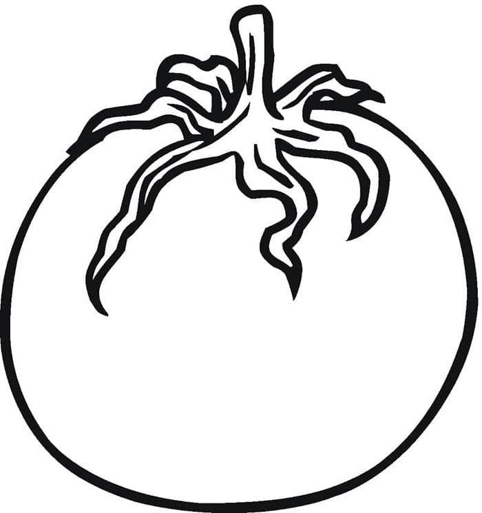 Pomodoro Perfetto da colorare