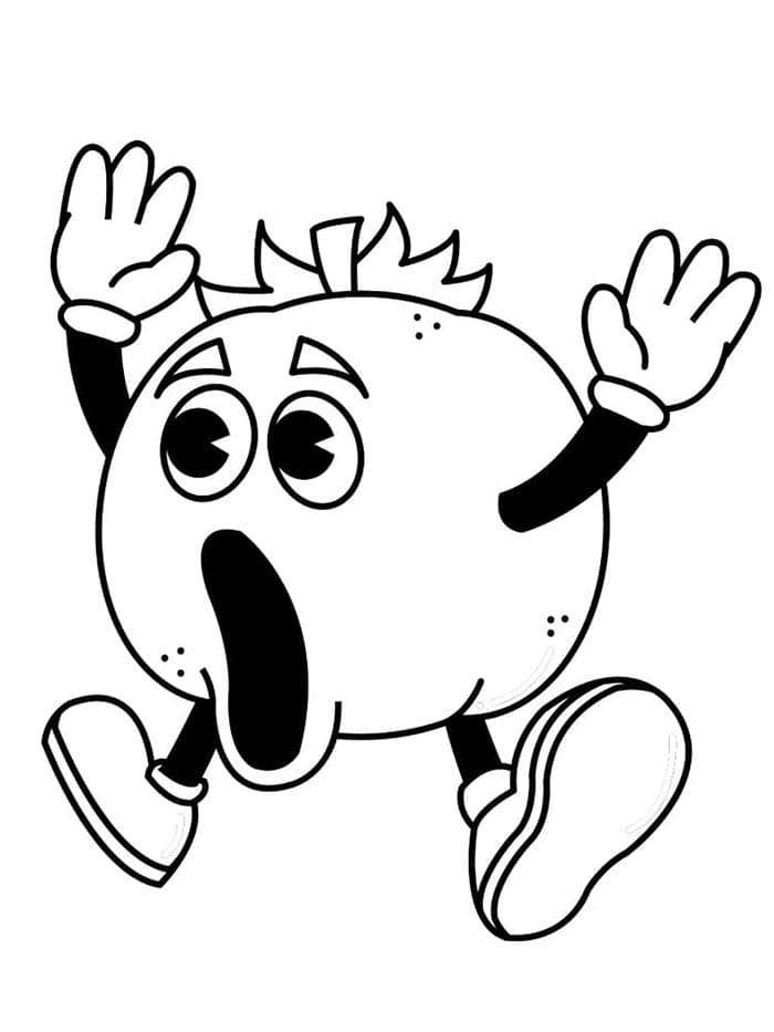 Pomodoro da colorare