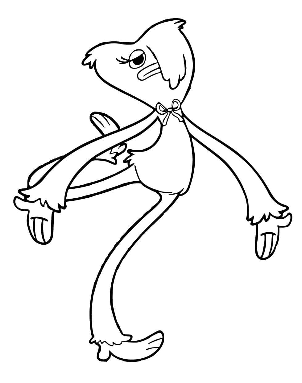 Poppy Playtime (1) da colorare