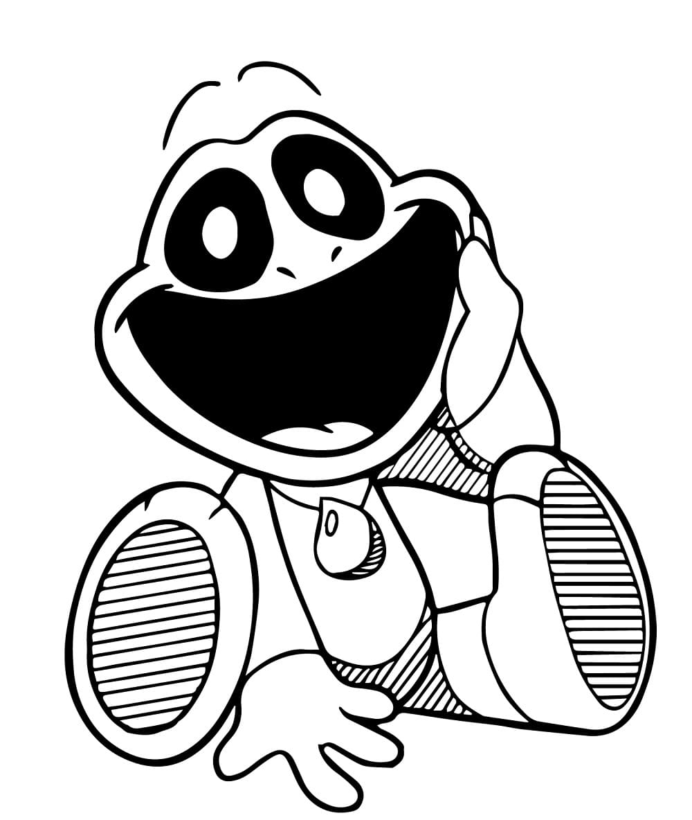 Poppy Playtime (2) da colorare