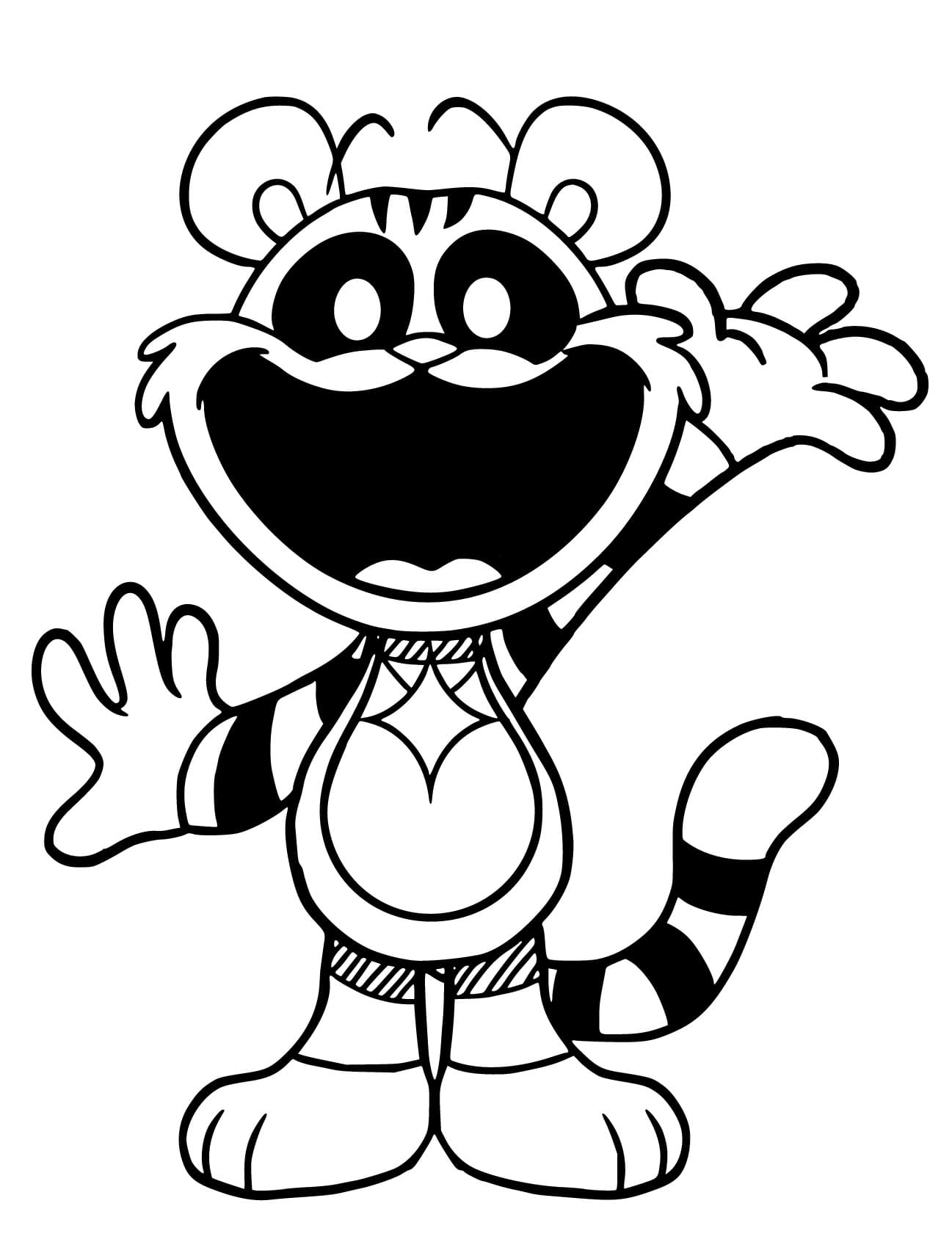 Poppy Playtime (3) da colorare