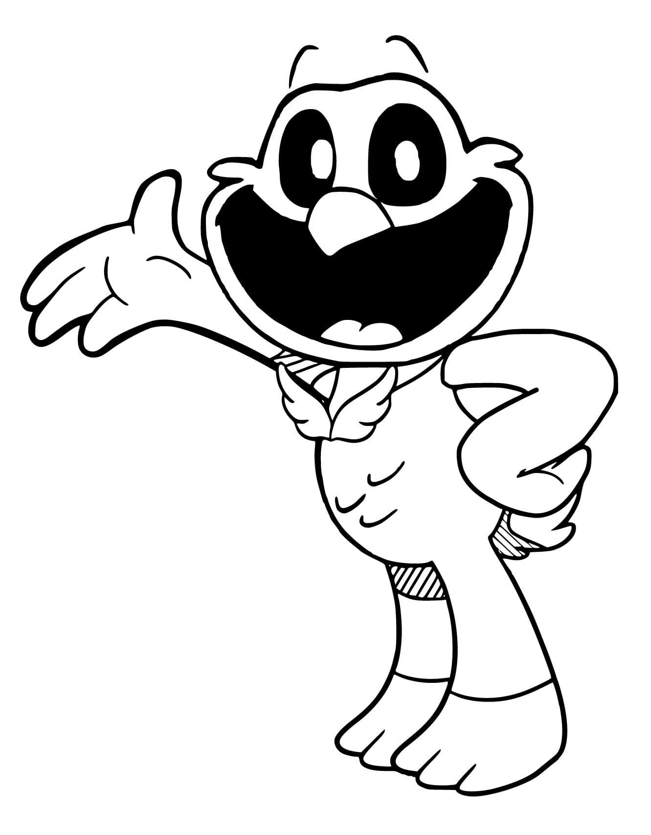 Poppy Playtime (4) da colorare