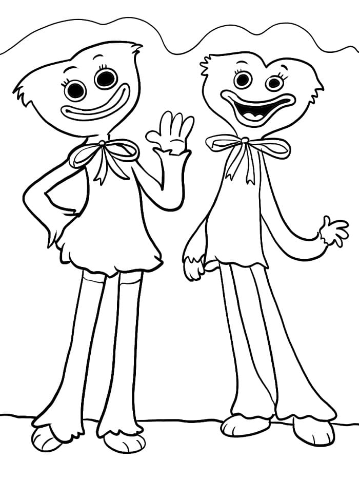 Poppy Playtime da colorare