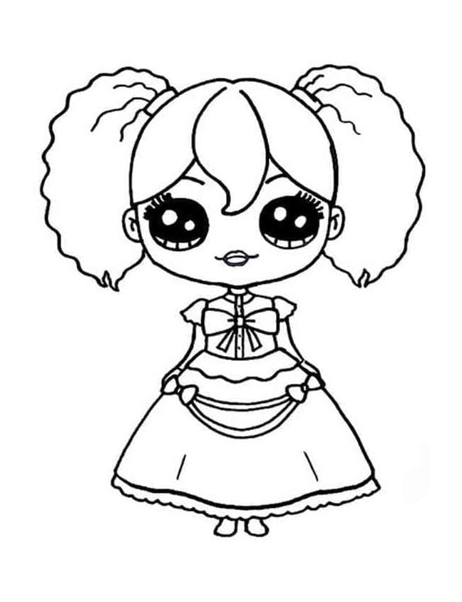 Poppy Playtime Personaggio da colorare