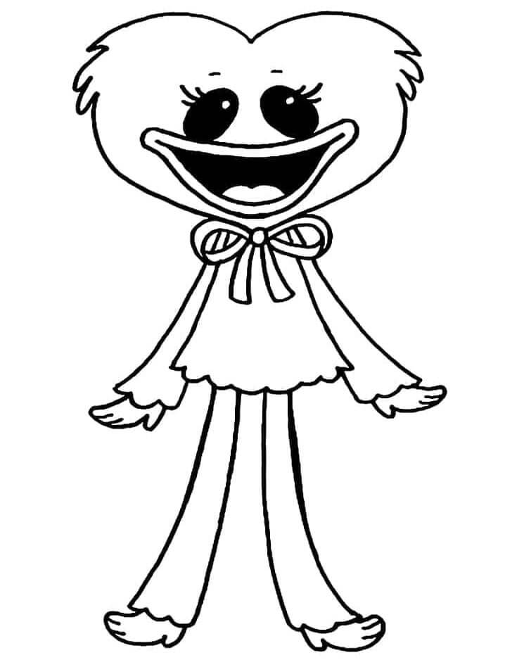 Poppy Playtime per Bambini di 1 Anno da colorare