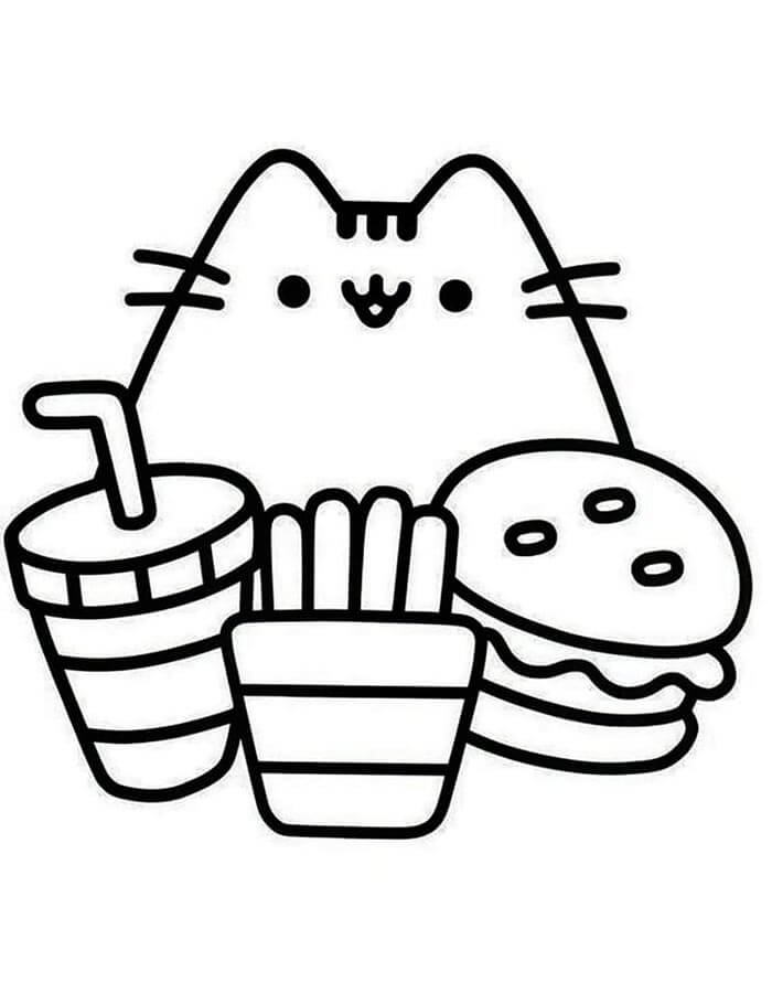 Pusheen (1) da colorare