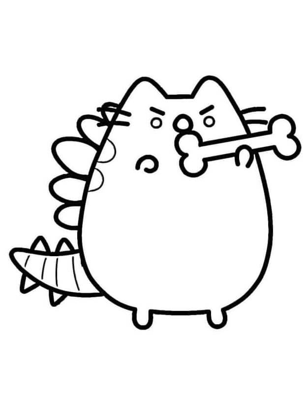 Pusheen (3) da colorare