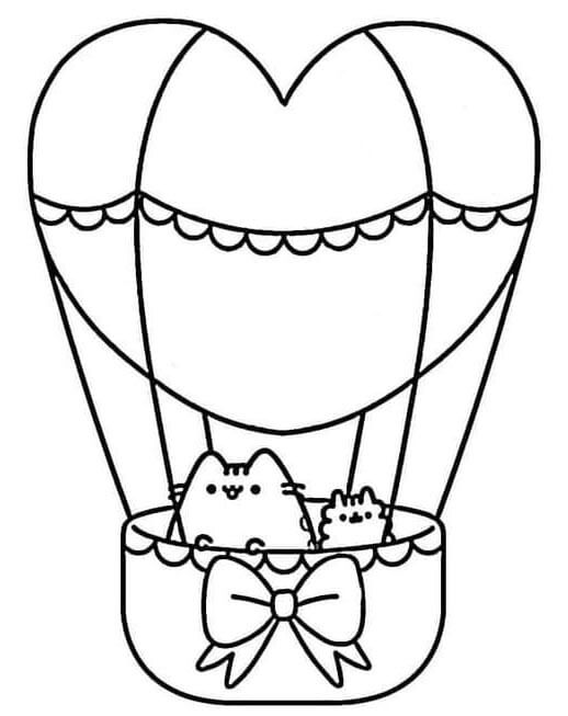 Pusheen Stampabile Senza Spesa da colorare