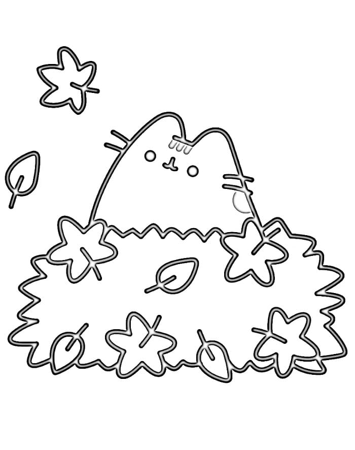 Pusheen Stampabile da colorare