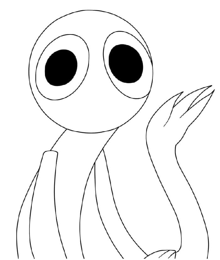 Rainbow Friends Divertenti da colorare