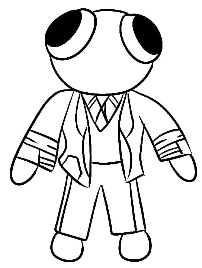 Rainbow Friends Gratis Stampabili da colorare