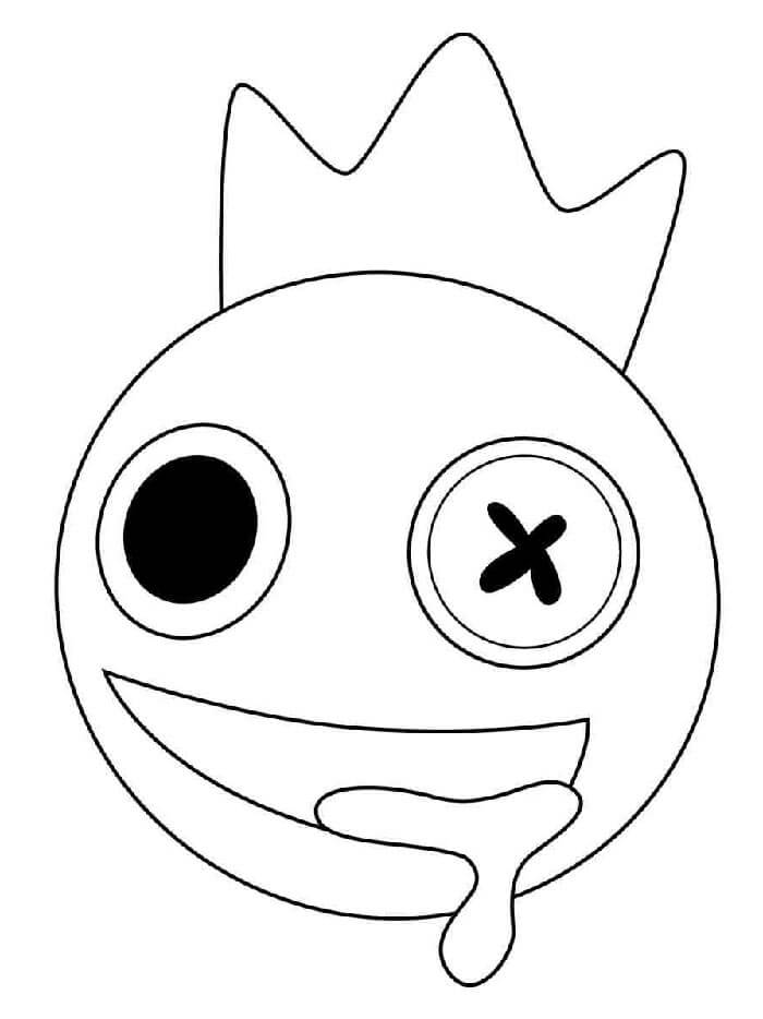 Rainbow Friends Gratis per Bambini da colorare