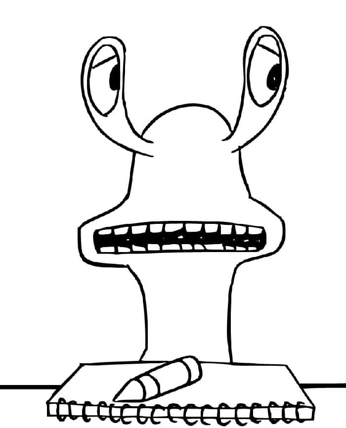 Rainbow Friends Gratis da colorare