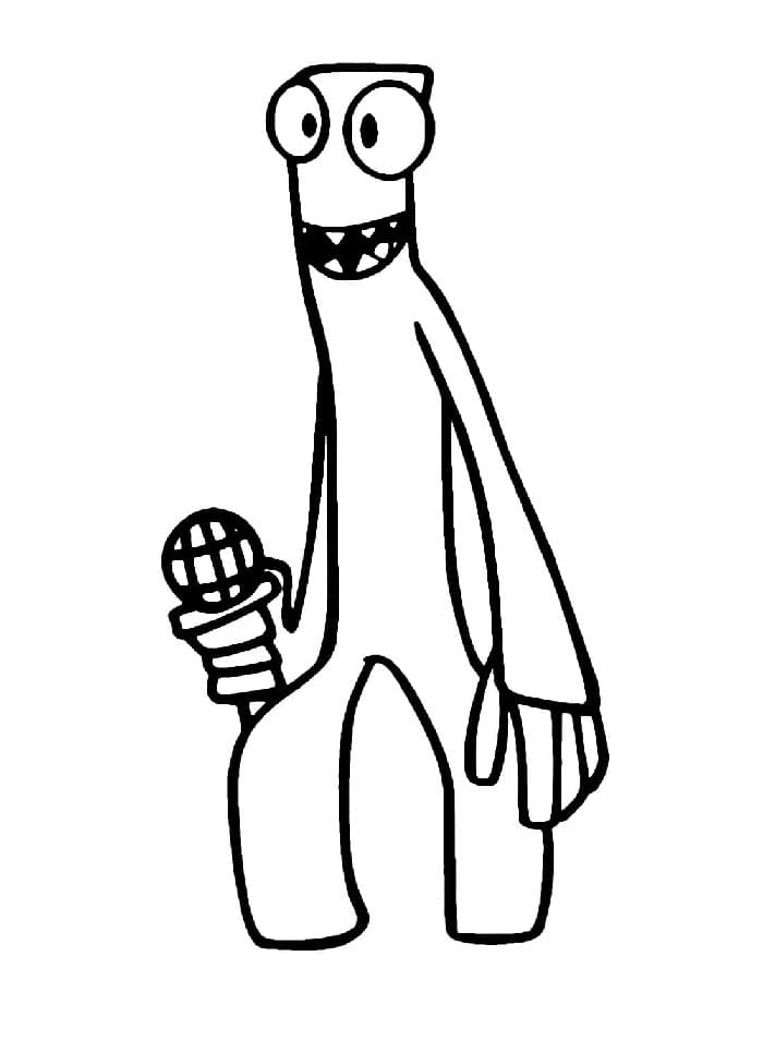 Rainbow Friends Gratuiti da colorare