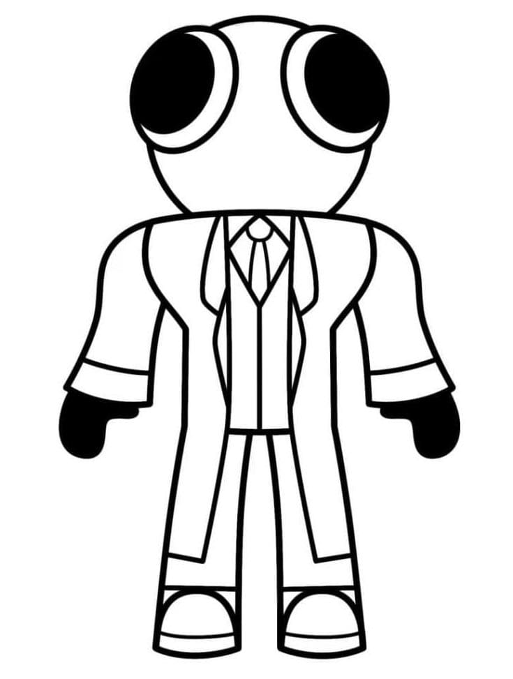 Rainbow Friends Incantevoli da colorare