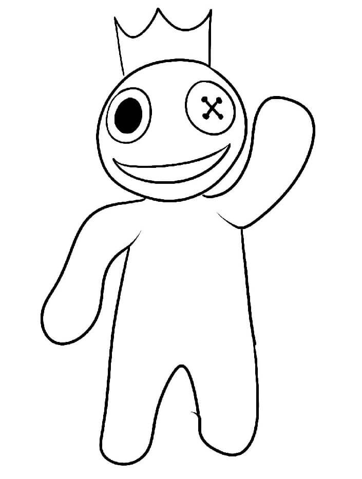 Rainbow Friends Stampabili Gratis da colorare