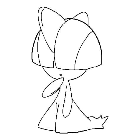 Ralts Pokemon da colorare