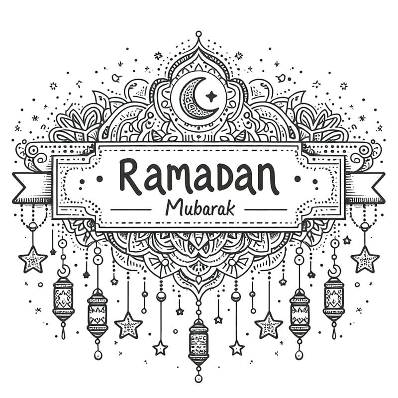 Ramadan (11) da colorare