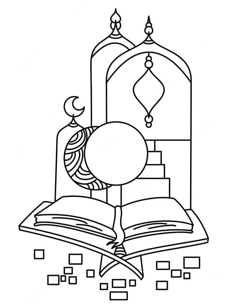 Ramadan (8) da colorare