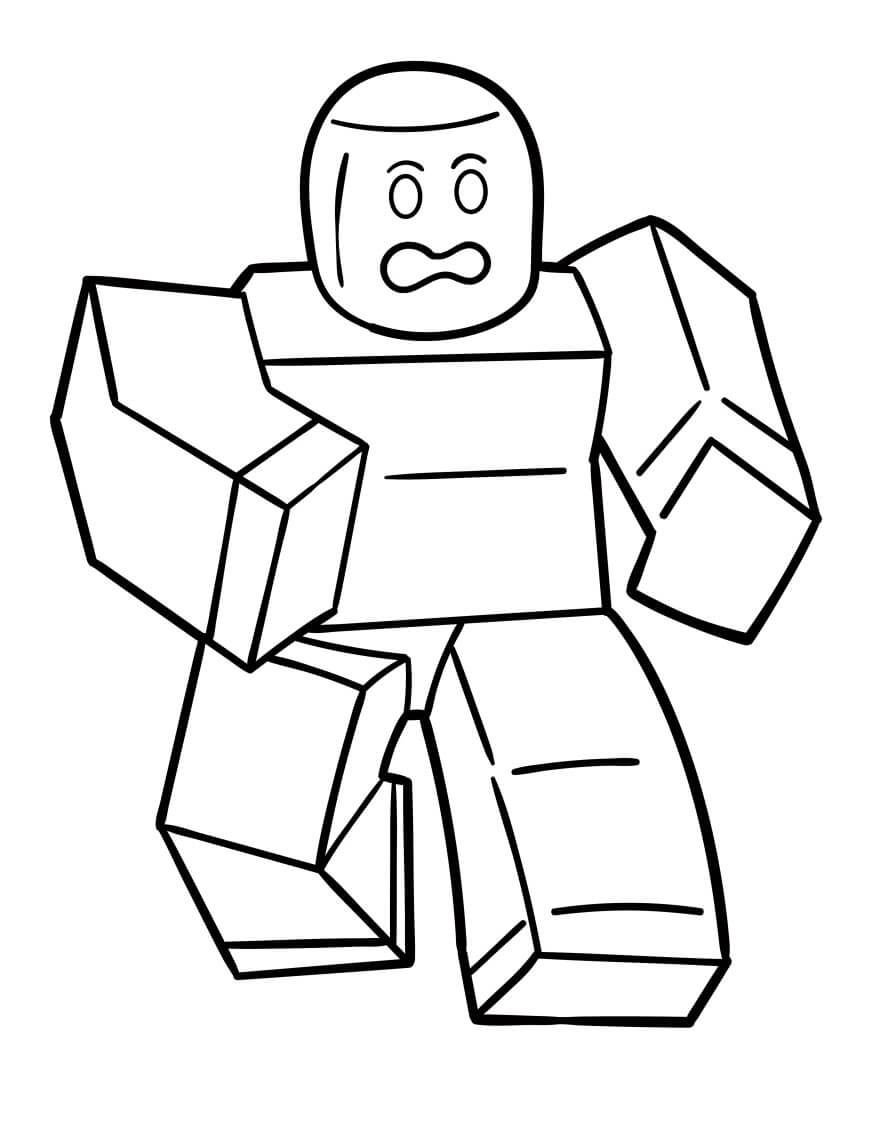 Roblox Animato da colorare