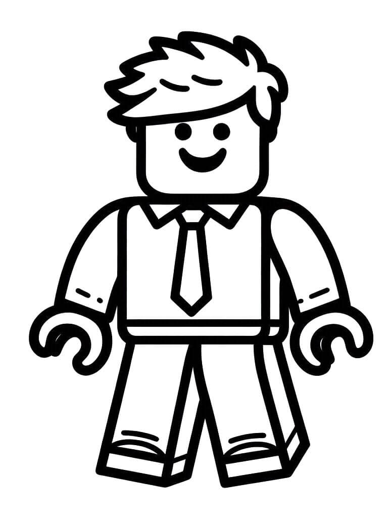 Roblox Giocatore da colorare